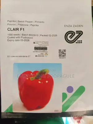 Enza Zaden Clair F1 Sweet Pepper Seeds