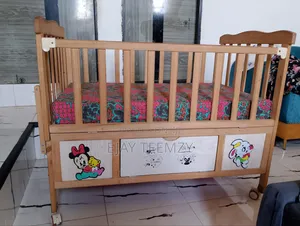 Foreign Baby Cot for 0 to 3 Years With Mattress
