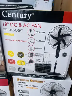 Century 15watts Light Solar Fan With 20watts Panel Inverter Friendly