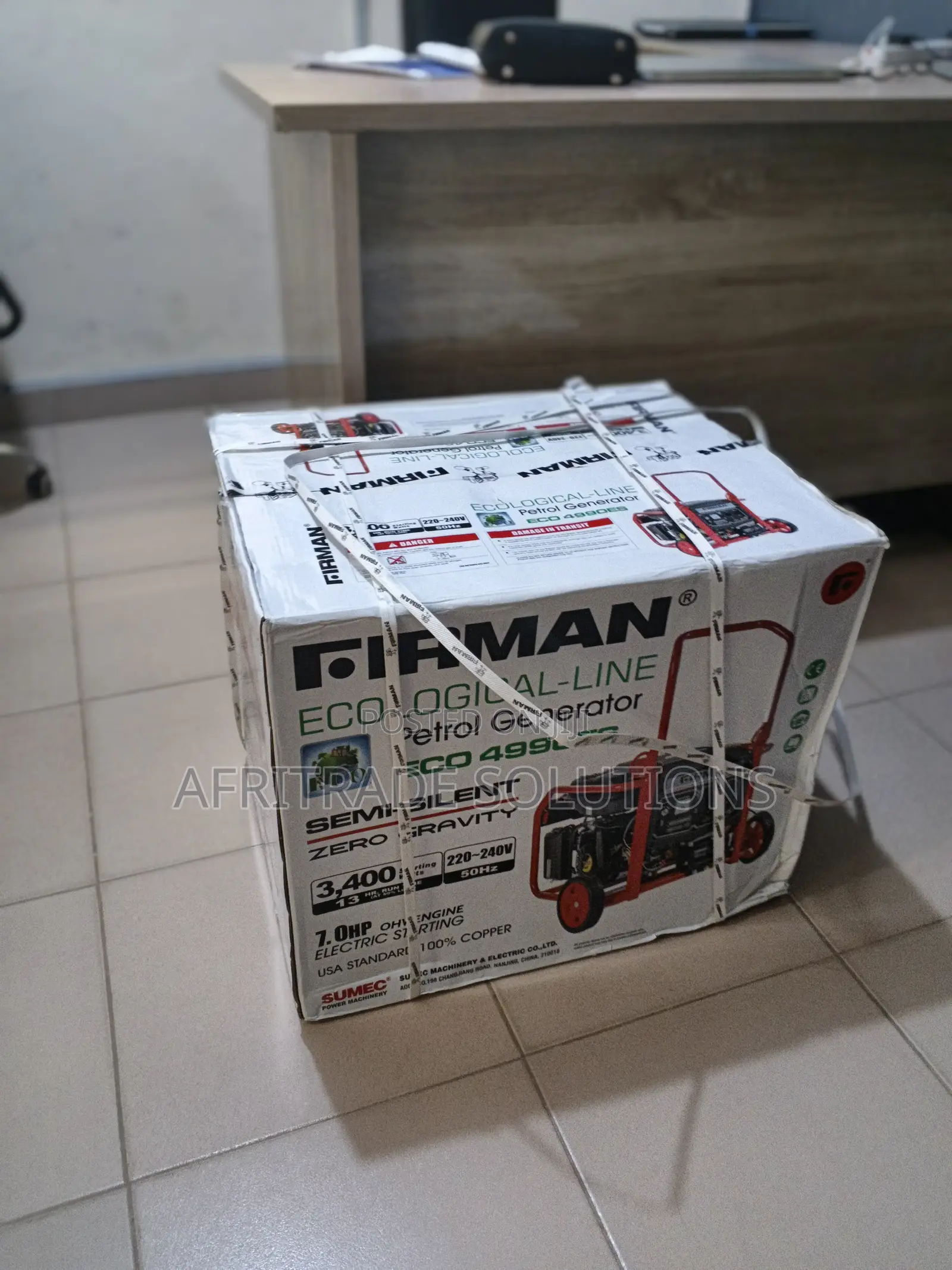 Firman 3400w Eco 4900es Generator Compact Design
