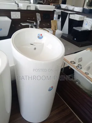 White Freestand Wash Hand Basin