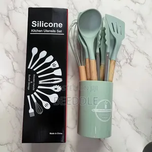 12pcs Silicon Cooking Spoon Set