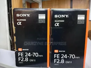 Sony Fe 24-70mm F 2.8 Gm Ii