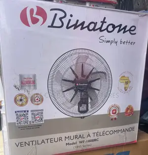 Quality Brand New Binatone Remote Control Wall Fan