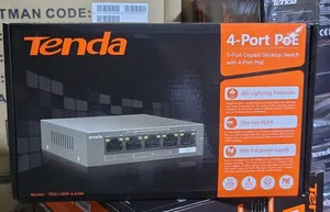 Tenda 5port Gigabit Desktop Switch With 4port Poe
