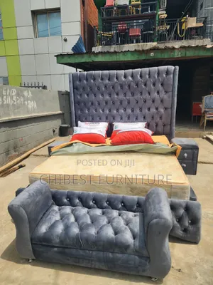 6by6 Upholstery Bed Stand Made With Topnotch Materials