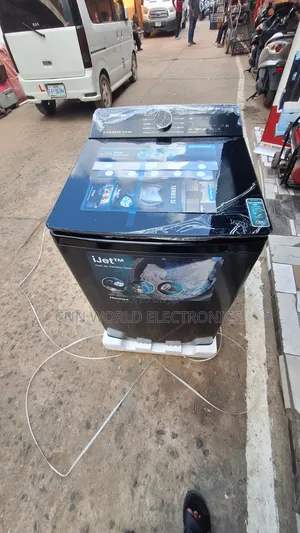 New Hisense 20kg Automatic Top Load Washing Machine (Wt512023db) 1year