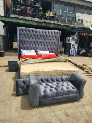 6ft Tall Six by Six Bed Stand With Luxury Bed Stand