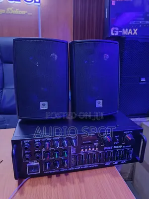 Lucky Tone Wall Mount Speaker and Amplifier
