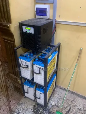 Complete Installation With 4 Battery and 7.5kva Inverter
