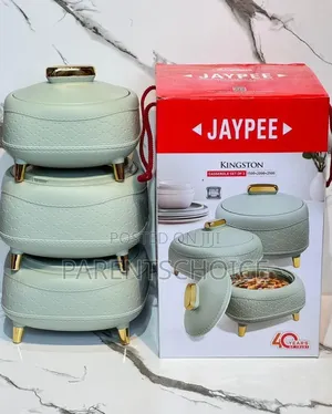 Stainless Steel Jaypee Kingston Casserole 3pc Set, 1500/2000/2500ml
