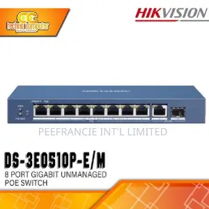 Hikvision 8 Port Unmanaged Poe Switch