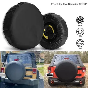 Spare Tire Wheel Cover Universal Fit for Jeep, Trailer, Rv, Suv, Truck