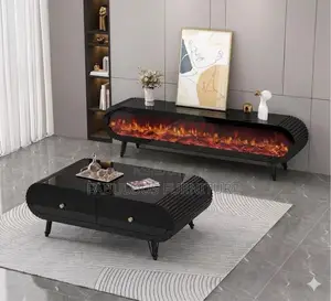 Fire Place Tv Stand and Center Table Set Available as Seen