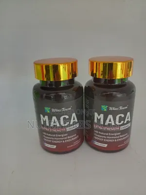 Winstown Maca Extra Strength Capsules:All Natural Energizer