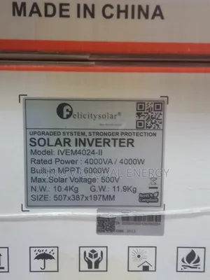 Felicity Solar 4kva/24v Hybrid Solar Inverter