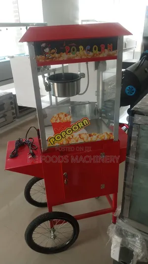 Popcorn Machine With Cart