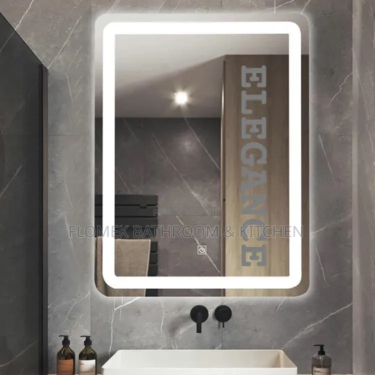 Premium Rectangular Led Smart Mirror – Double Glow Effect
