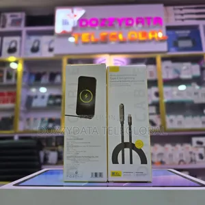 Basemo 30w T-Shaped Type C to Lightning Cable and Phone Holder