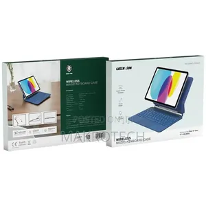 Green Lion Wireless Magic Keyboard Cover for iPad 10th Gen 11" A16 Blu
