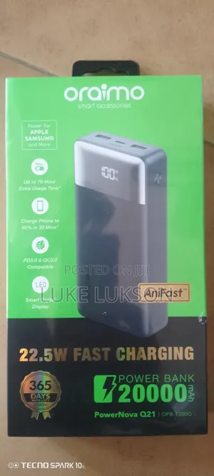Oriamo Power Bank