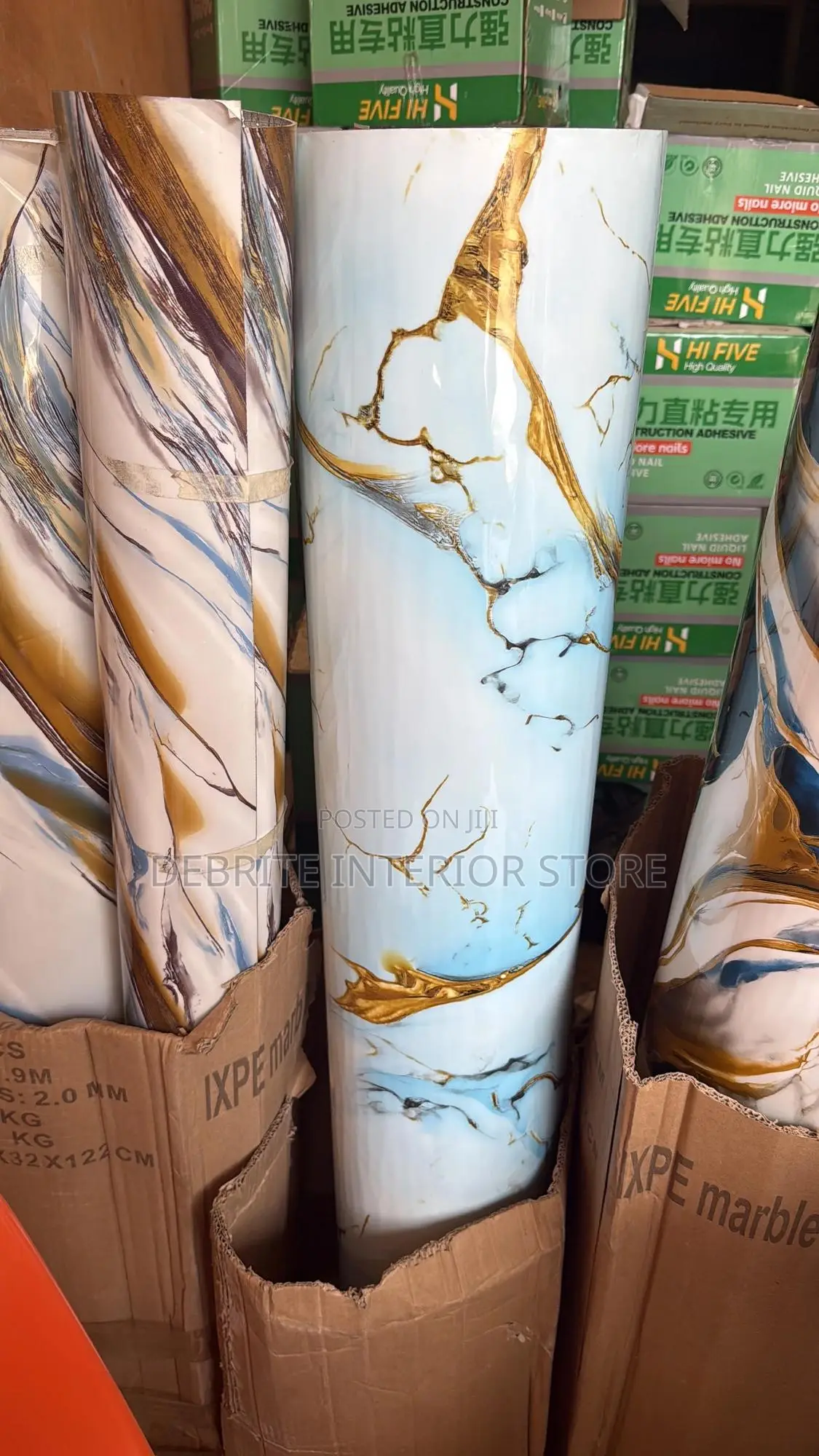 PVC Marble Sticker