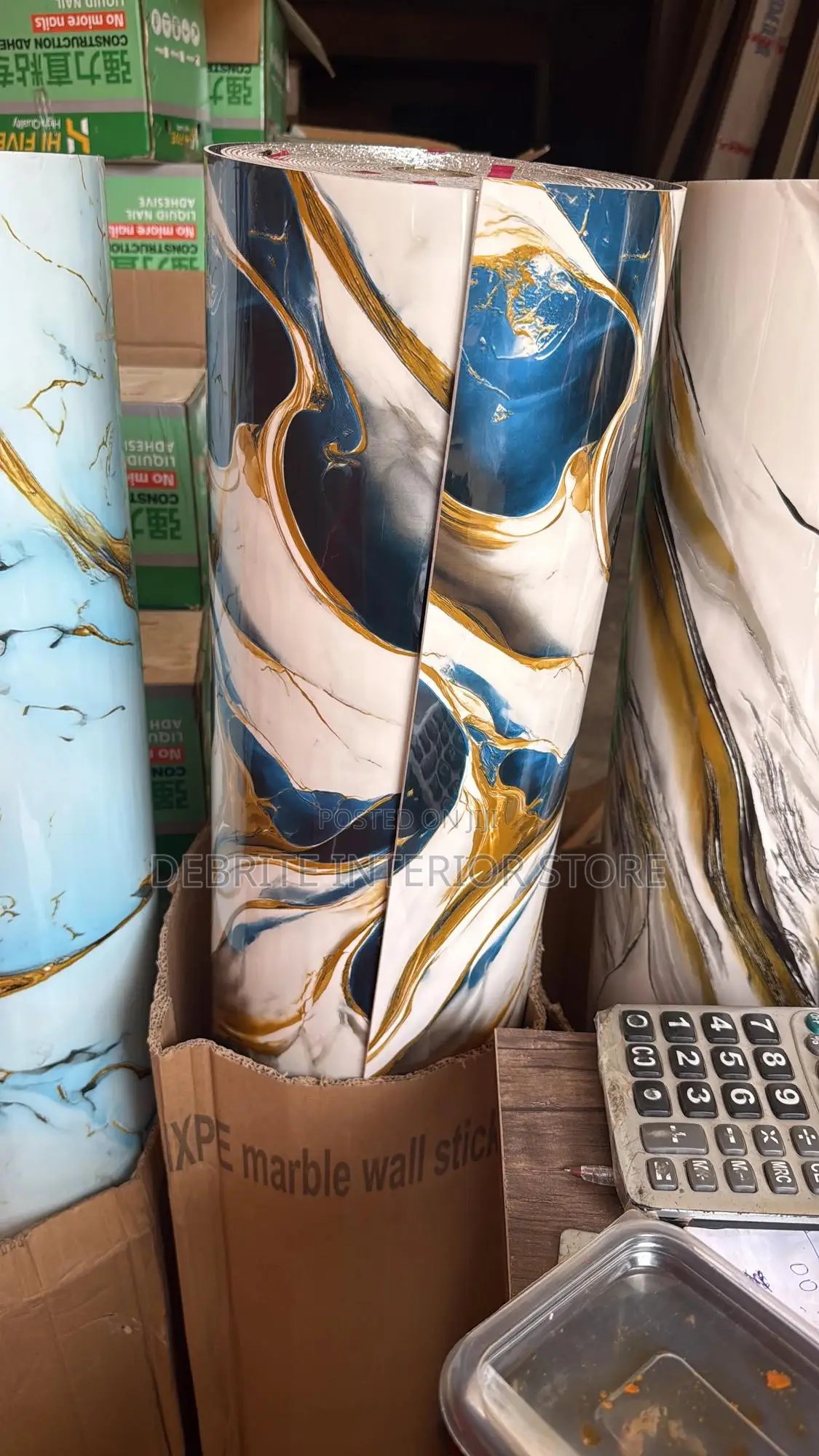 PVC Marble Sticker