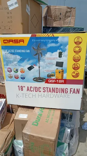 Qasa 18”Ac/Dc Standing Fan QSF-18r Dc