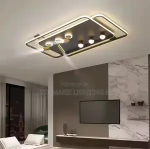 Luxury Ceiling Flush Chandelier With Track Light