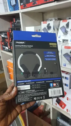Dobe Wireless Gaming Headset Tp5-5515 RGB Bluetooth