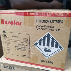 100ah 12v Hzsolar Lithium Ion Battery