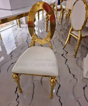 Vip O Back Wedding Mirror Back Event Chairs Available