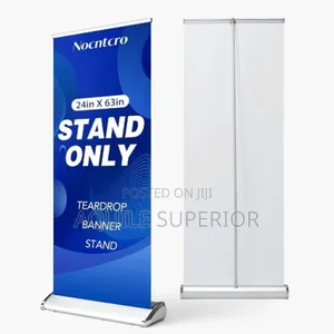 Roll Up Banner Stand With Solid Base (7x7ft) Stand Only)