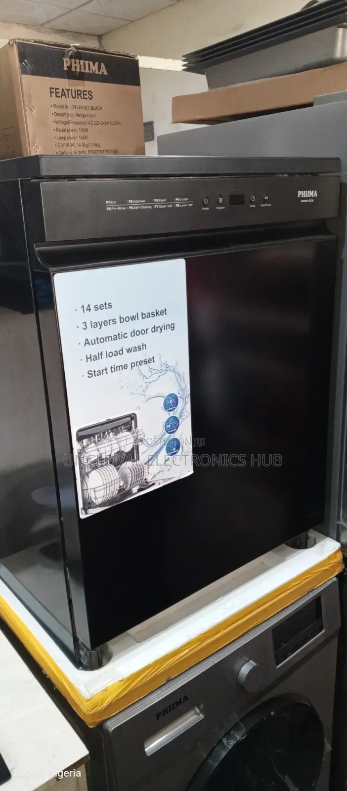 Phiima Automatic Dishwasher