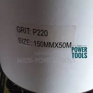 Smooth Sandpaper Roll 150mm X 50m Grit-P220