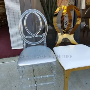 Luxury Vip 2 Face Event Chairs. Imported Steel Gold Color