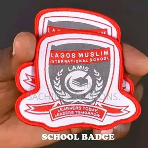 Monogrammed Badge