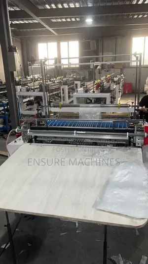 Nylon Bag Making Machine - Single Deck Nylon Bag Making Machine