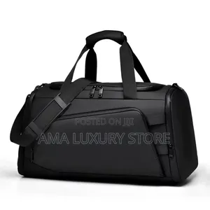 Travel Duffel Bag With Shoe Compartment– Strong, Spacious Stylish