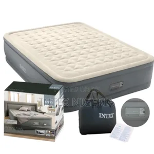 Inflatable Queen Premaire Ii Airbed 152x203x46 Cm With Built-in Pump