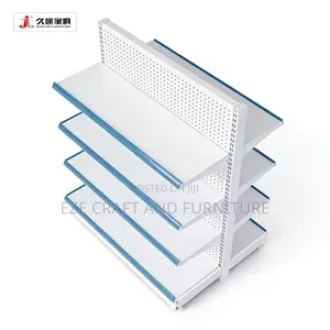 Double Face Quality Super Market Display Rack