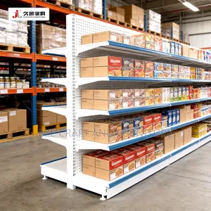 Double Face Quality Super Market Display Rack