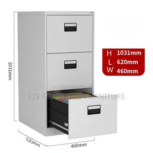 Multipurpose 3 Drawers Steel Cabinet