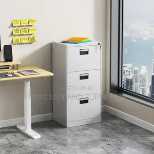 Multipurpose 3 Drawers Steel Cabinet