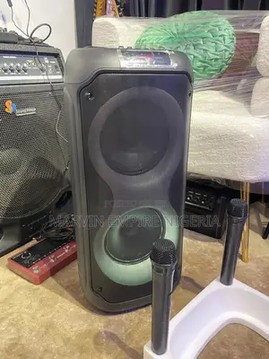 Rent A Pro Extra Bass Pa System Speaker Wireless Two Mics_ Hall Events