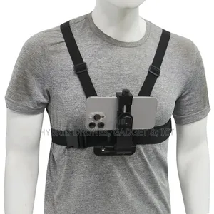 Body Strap Phone Holder for Content Creation for Cyclist /Motion Video