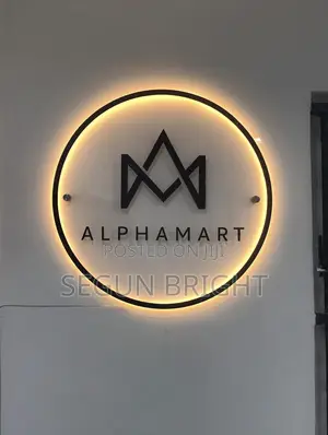 2x2 Feet Indoor Circle Signs