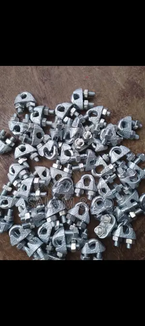 6mm 8mm Wire Rope Clips – Heavy Duty Cable Clamps