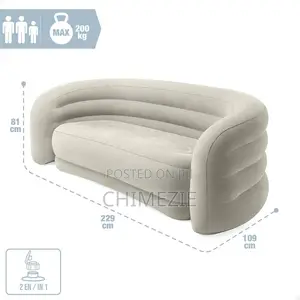 Intex Ultimate Premium Inflatable 2 Seater Sofa