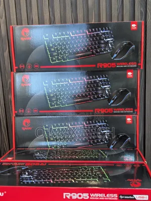 Raiku R905 Wireless Gaming Keyboard Combo